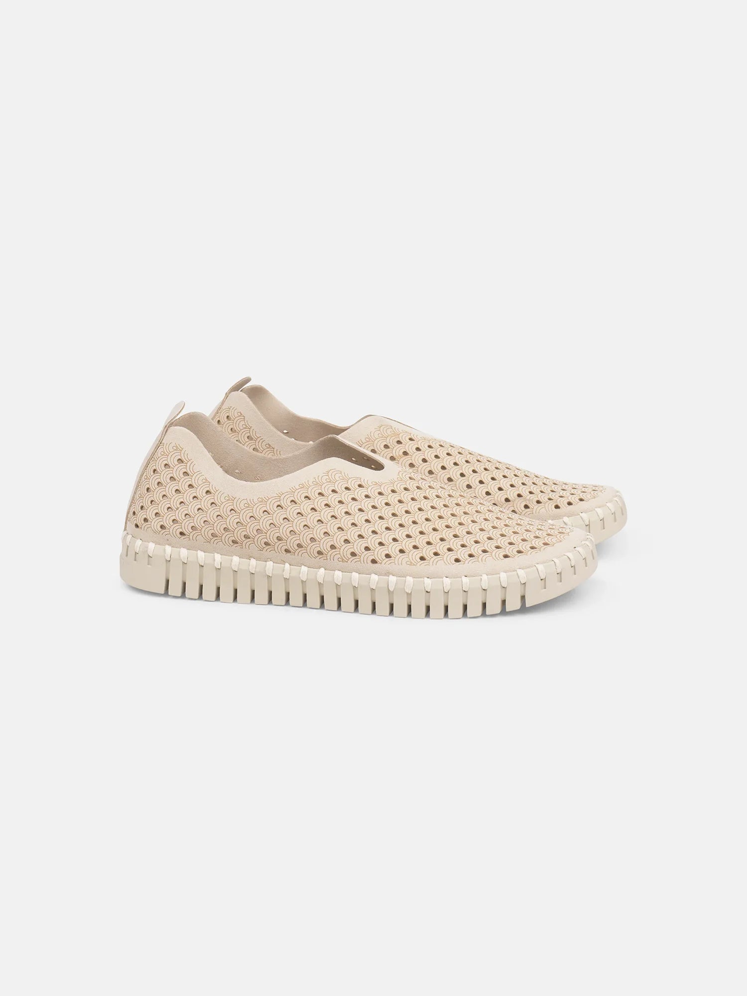 Fashionable loafers for warm nights-Ilse Jacobsen Perforated Loafer Sneaker