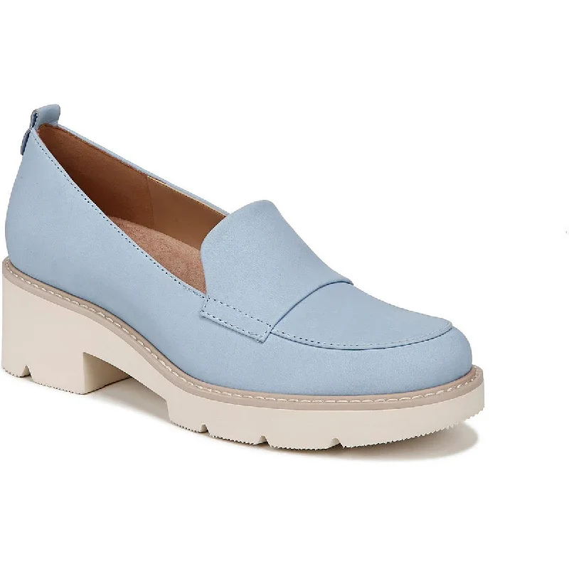 Best loafers for office evenings-Naturalizer Womens Darry Padded Insole Slip On Loafer Heels