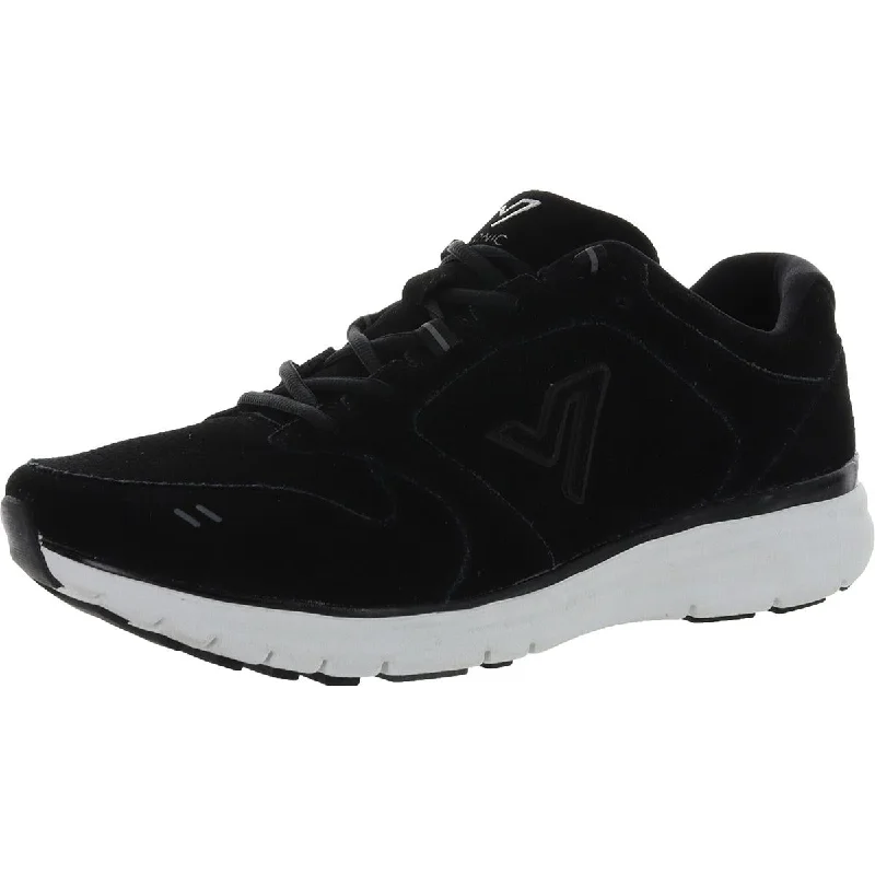 Shoes for tiny feet fits -Vionic Mens Revive Leather Lifestyle Sneakers