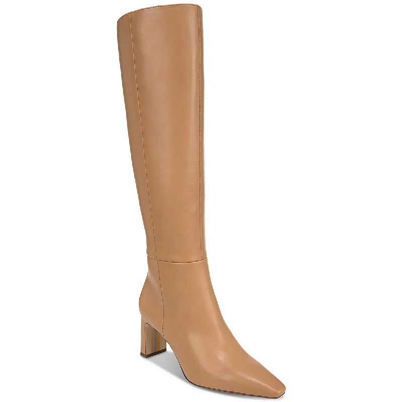 Boots for stylish snowy elegance -Sam Edelman Womens sylvia Wide Calf Knee-High Boots