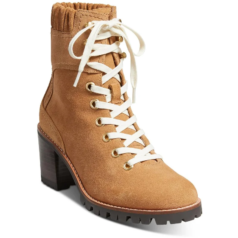 Boots with ultra-plush interiors -Jack Rogers Womens Harper Hiker Leather Ankle Combat & Lace-up Boots