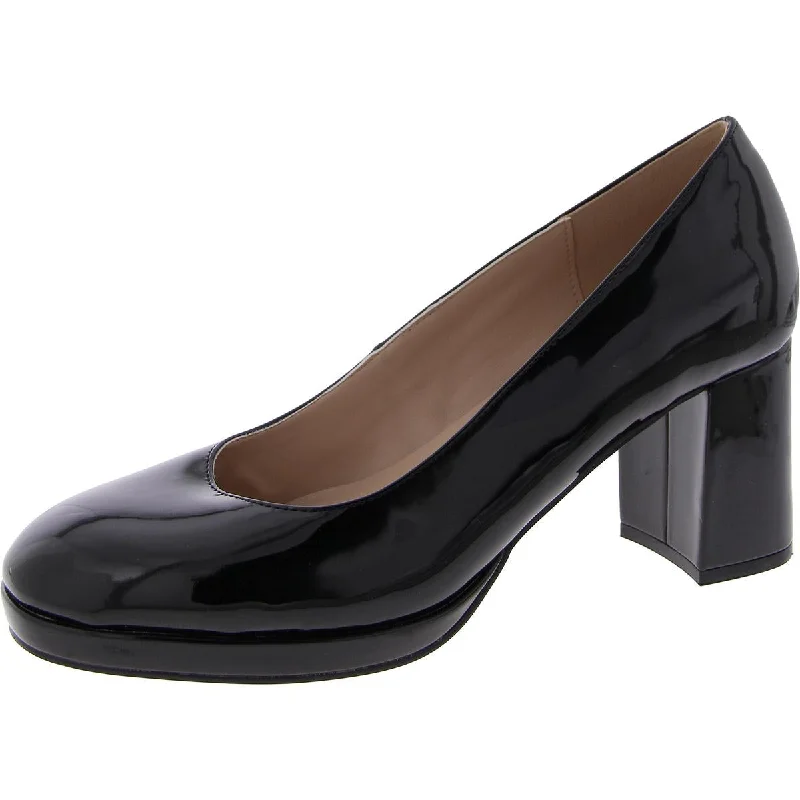 Affordable high heels for family wear-Cooler 3 Womens Patent Slip On Pumps