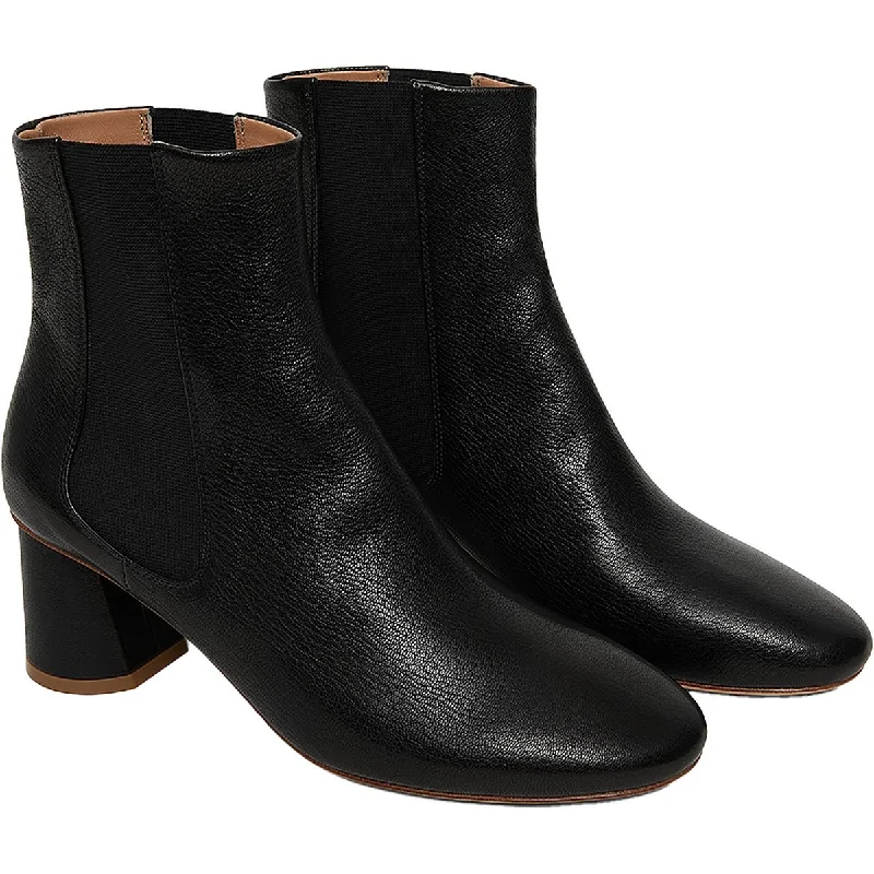 Boots for casual frost scenes -Mansur Gavriel Womens Daydream Leather Almond Toe Chelsea Boots