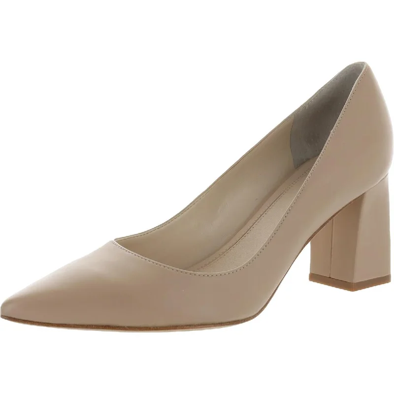 Slip-on high heels for quick evenings-Marc Fisher Womens Zala Solid Pointed Toe Pumps