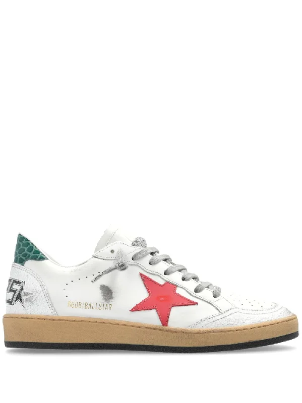 Shoes for wet air runs -GOLDEN GOOSE Stylish Star Sneakers for Women