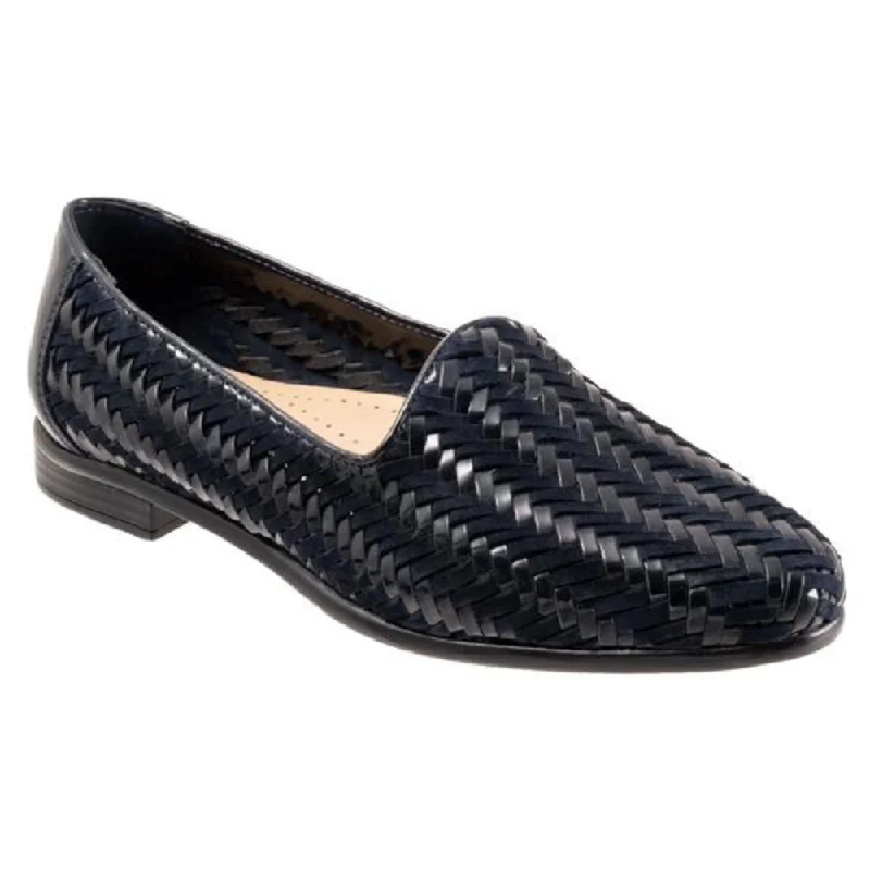 Trotters Liz III Navy/Navy Patent Leather Shoe (Women's)