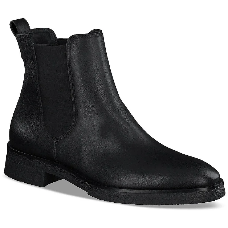 Boots with reliable heel grips -Paul Green Womens Sunny BT Leather Pull On Chelsea Boots