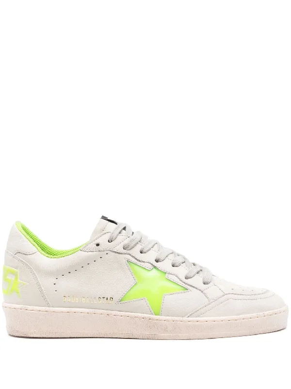 Shoes with sealed beds -GOLDEN GOOSE Men's Distressed Panelled Sneakers