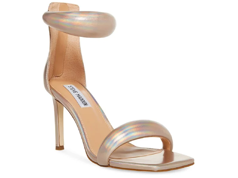 Stylish high heels for urban evenings-Steve Madden: Partay in Platinum