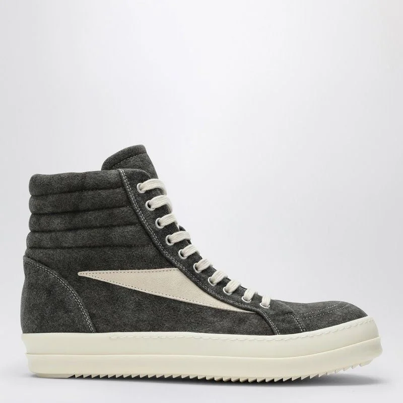 Shoes with wet soles -DRKSHDW Vintage Suede High Top Sneakers