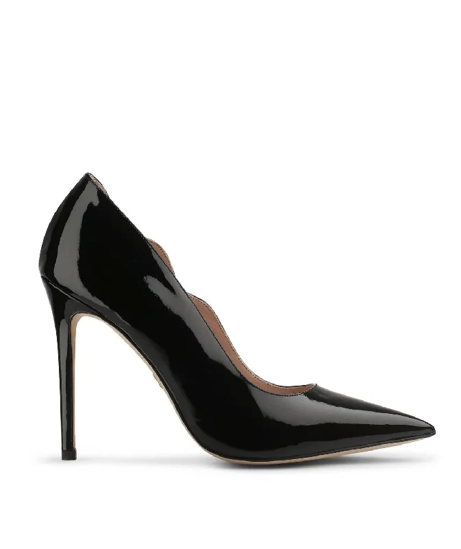 Soft high heels for cozy evenings-Women's Grace Stiletto Heel Pumps In Black