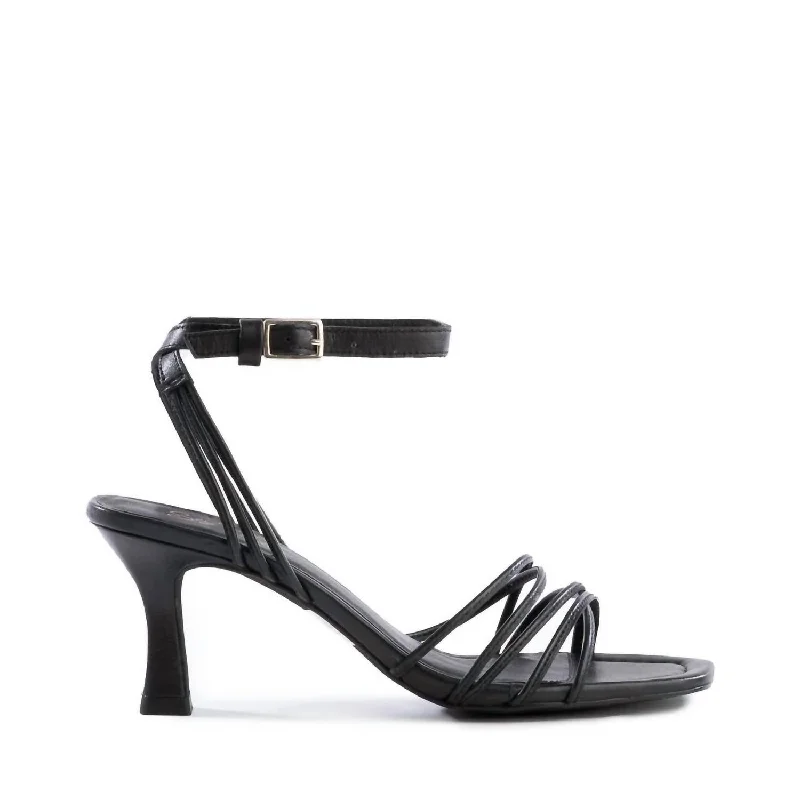 Breathable high heels for light comfort-Seychelles Starboard Heels In Black