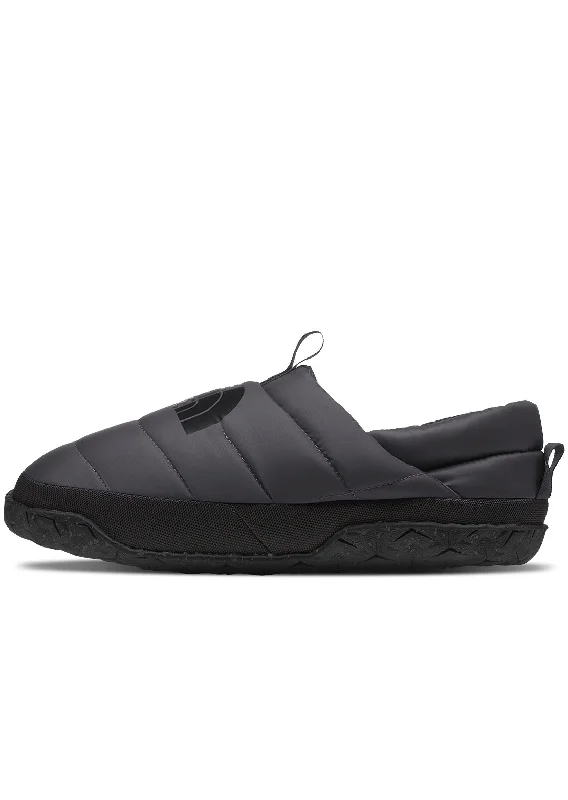 Posh slippers for big hush -The North Face Men's Nuptse Mule Slippers