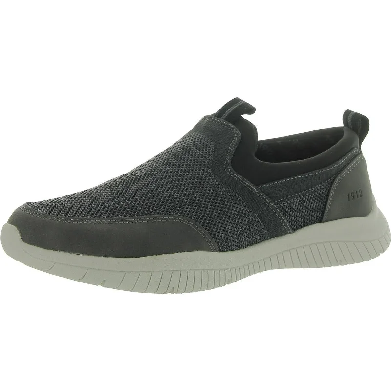 Luxe shoes for chic runs -Nunn Bush Mens City Pass Knit Slip On Trainers Casual And Fashion Sneakers