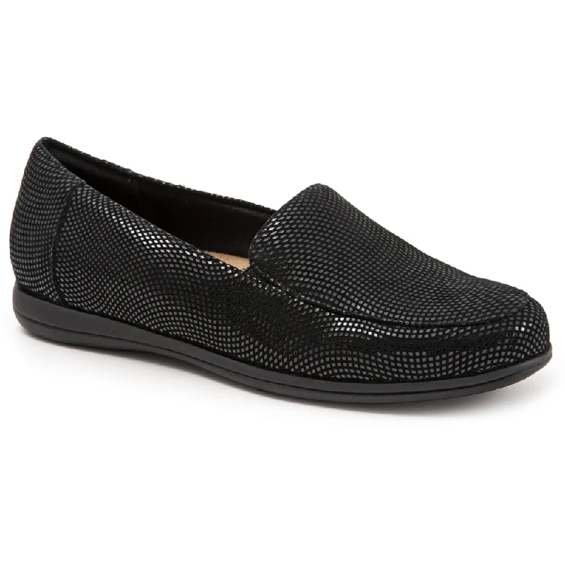 Trotters Deanna Slip-On Black Mini Dots (Women's)