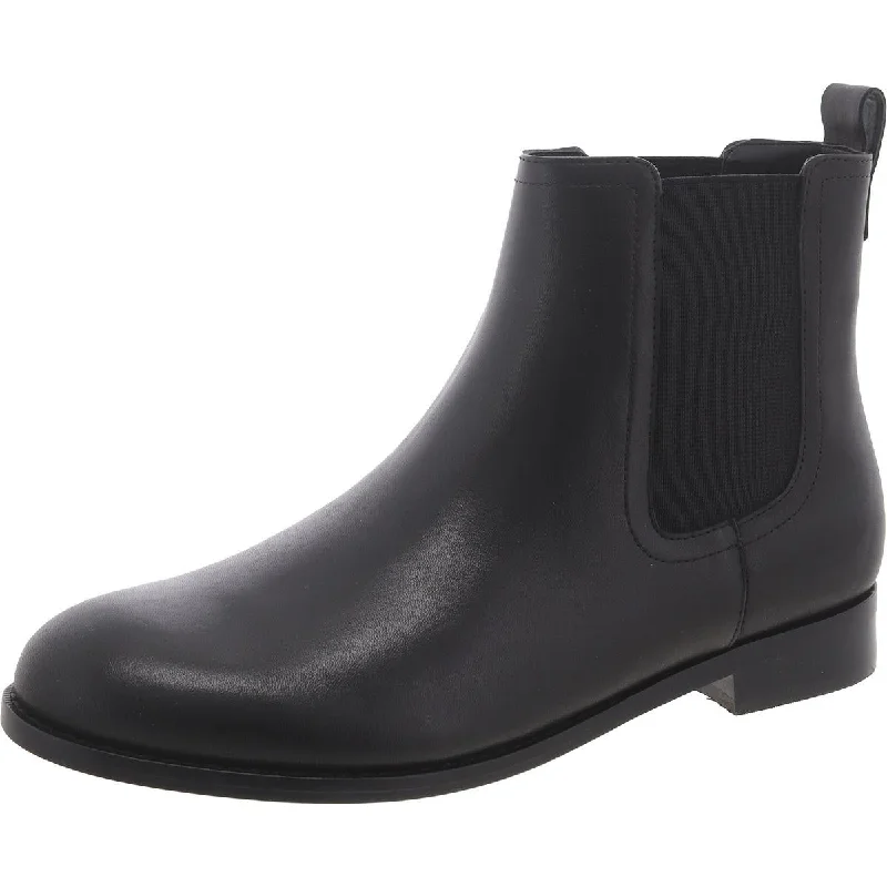 Boots for long frost events -Lauren Ralph Lauren Womens Brylee Leather Ankle Chelsea Boots