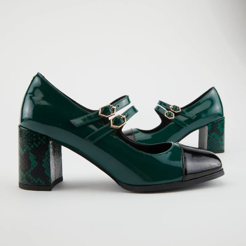 GREEN MULTI PATENT