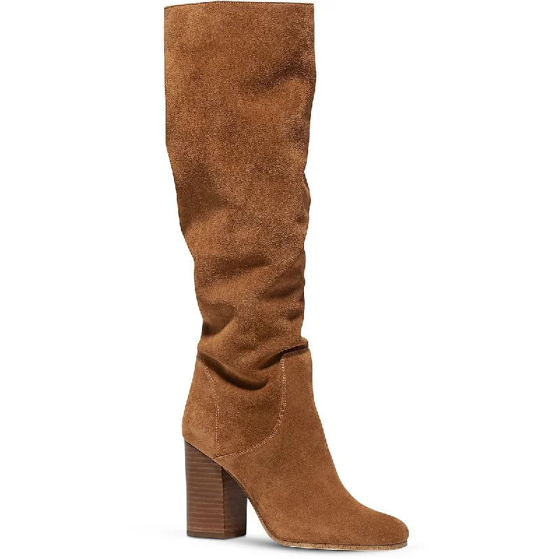 Boots for women with toe soreness -MICHAEL Michael Kors Womens Leigh Suede Knee-High Boots