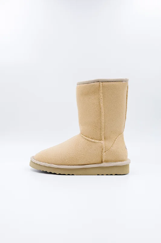 Boots for long snow adventures -PAWJ Short Boot | Tan