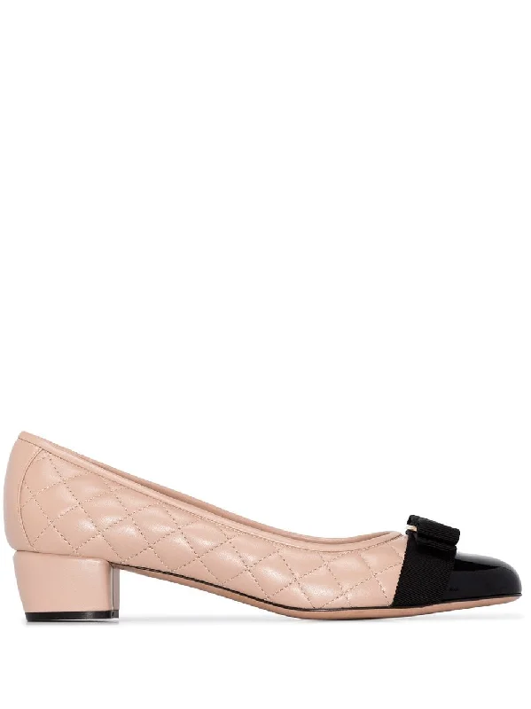 Breathable high heels for warm nights-Ferragamo Women's With Heel Powder