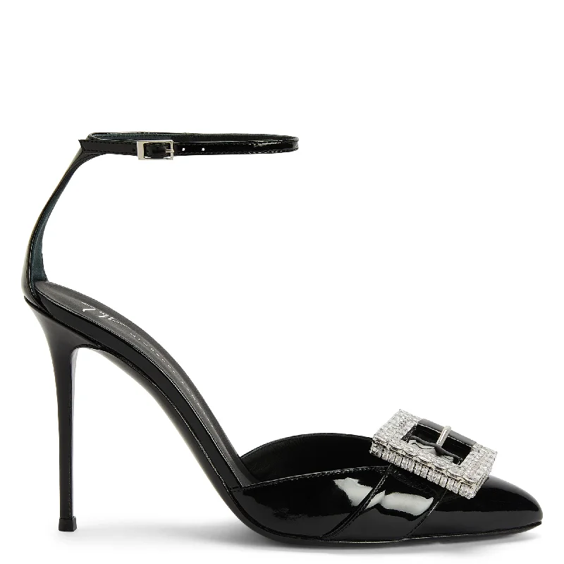 Durable high heels for daily evenings-Giuseppe Zanotti Miss Buckle