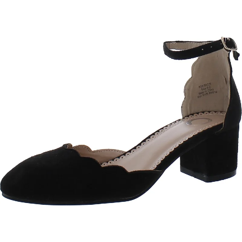 Breathable high heels for warm evenings-Journee Collection Womens Faux Suede Pumps