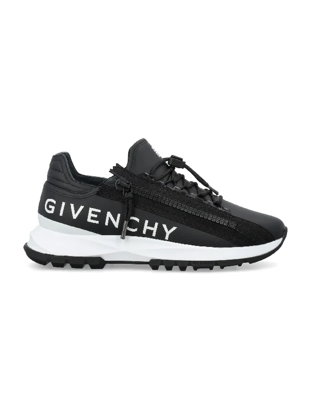 Shoes with high ankle hold -GIVENCHY Spectre Zip Low-Top Sneakers