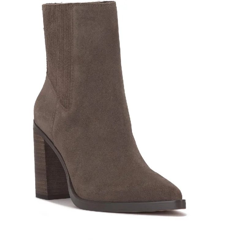 Boots with steady sole linings -Jessica Simpson Womens Bolesia Suede Mid-Calf Chelsea Boots