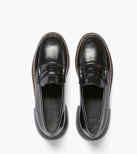 Stylish loafers for city evenings-Freda Salvador ELBA PENNY LOAFER