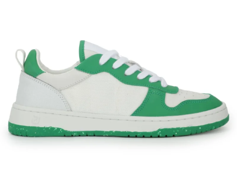 Shoes with tacky soles -Vintage Havana: Gadol in Green & White