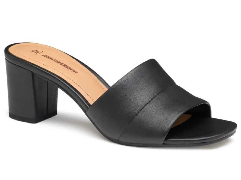 Cushioned high heels for gentle comfort-Johnston & Murphy: Evelyn