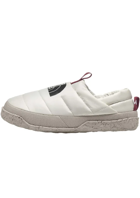 Striped slippers for house charm -The North Face Women's Nuptse Mule Slippers