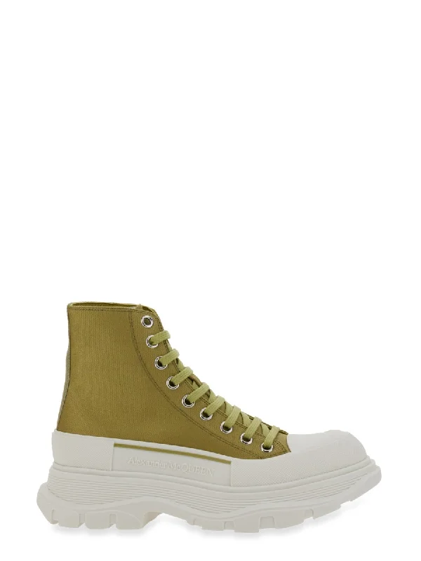 Shoes for late-night laps -ALEXANDER MCQUEEN Oversized Rubber Sole Sneakers for Women