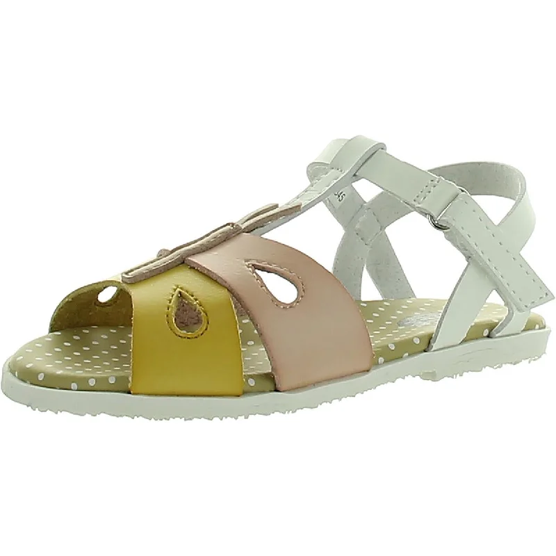 sandals for wide feet-Dr. Scholl's Shoes Girls Little Kid Ankle Strap Sandals