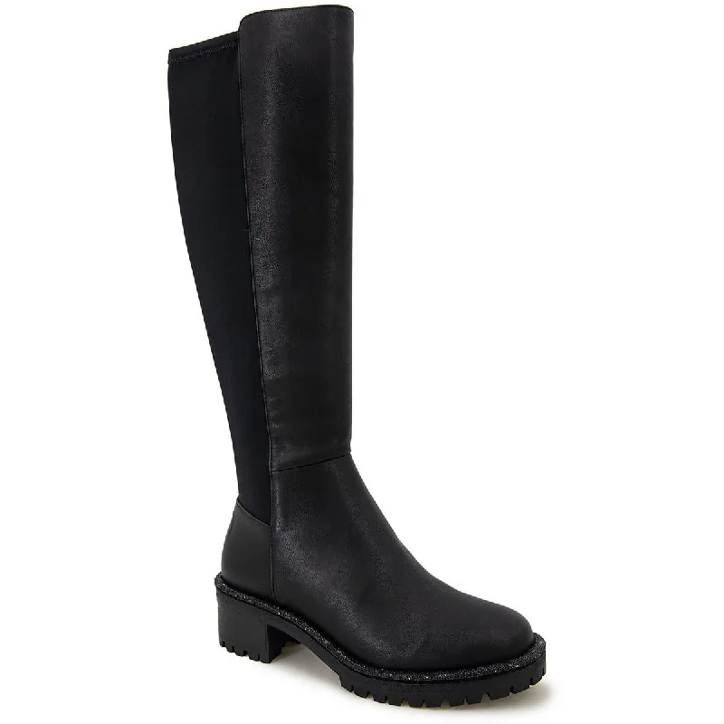 Boots for upscale snow events -Kenneth Cole Reaction Womens Tate Jewel Stretch Knee-High Boots