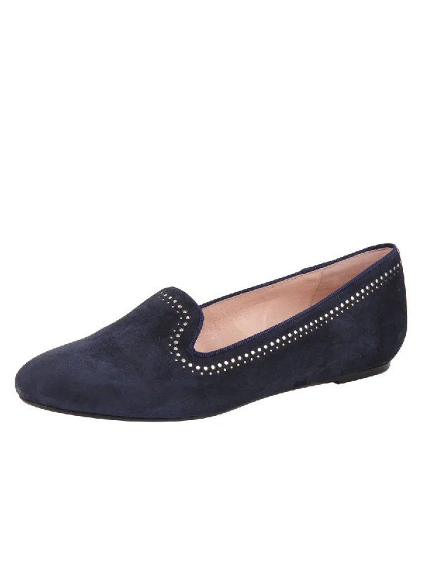 Slippers for weekend hush -Isabel SMOKING SLIPPER FLAT