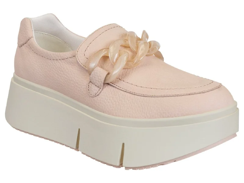 Old shoes for legacy runs -Naked Feet: PRINCETON in ROSETTE Platform Sneakers