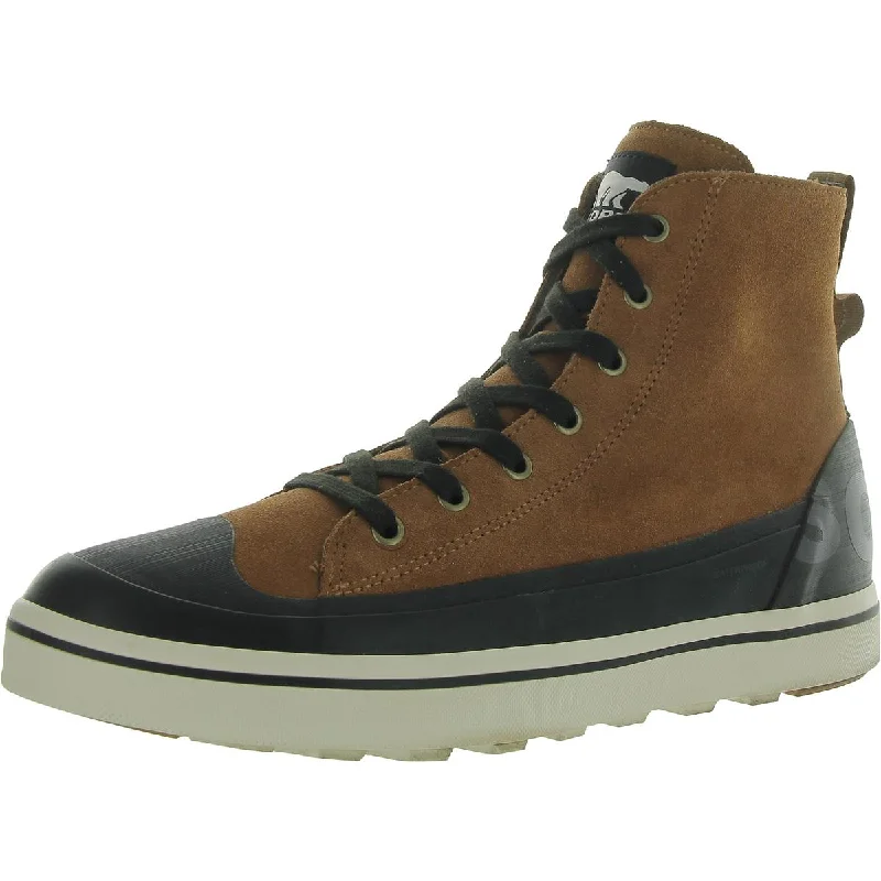 Groovy shoes for gym flair -Sorel Mens CHEYANNE Velvet Lace up Casual And Fashion Sneakers