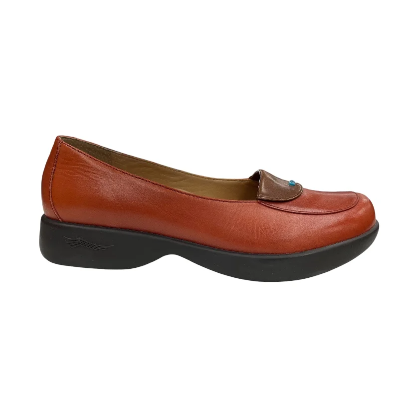 Flats for rainy dusk strolls -Shoes Flats By Dansko In Orange