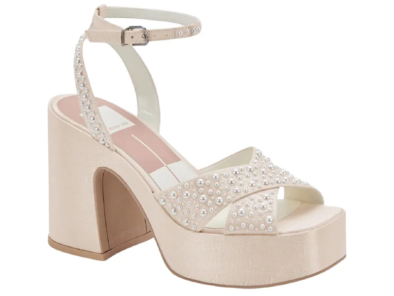 Cushioned high heels for soft evenings-Dolce Vita: Wessi Pearl