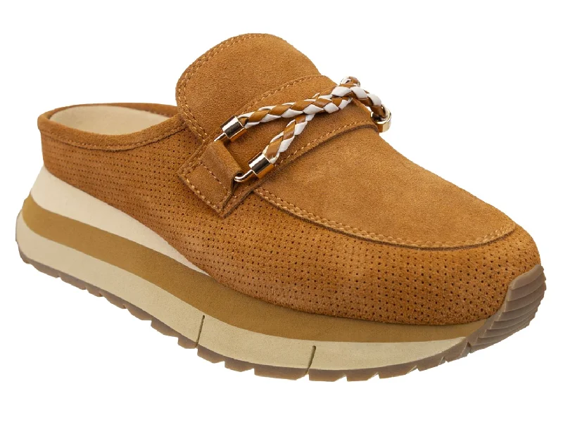 Shoes for humid sprints -Naked Feet: POLO in BROWN Platform Sneakers