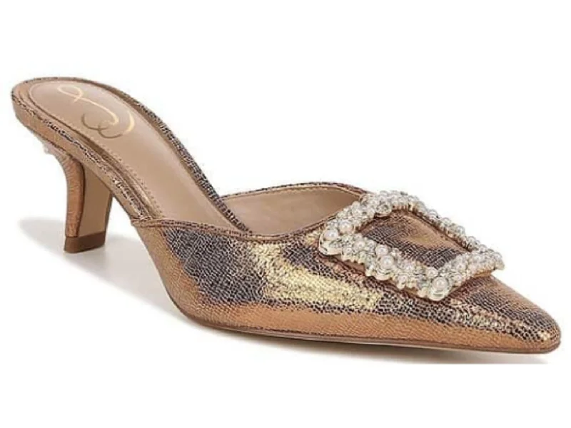 Fashionable high heels for warm trends-Sam Edelman: Brit Mule