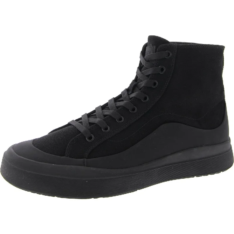 Shoes for slim feet sizing -Steve Madden Mens Stargazing Canvas Activewear High-Top Sneakers