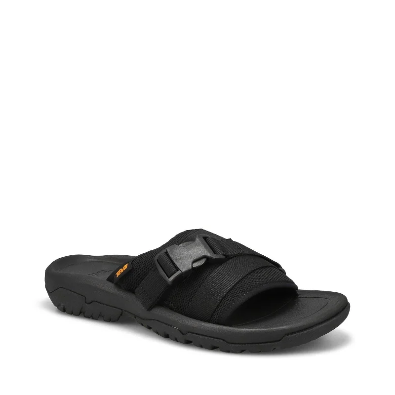 sandals with sleek yet comfortable design-Men's Shoes Teva HURRICANE VERGE SLIDE Sandals 1136230 BLACK