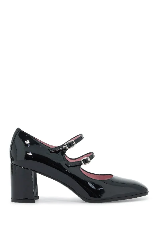 Fashionable high heels for warm nights-Carel 'mary Jane Alice In Patent Leather