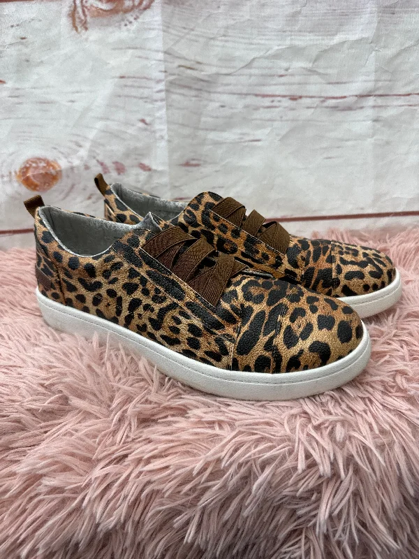 Flats for rainy summer strolls -Shoes Flats Other By Clothes Mentor In Animal Print, Size: 11