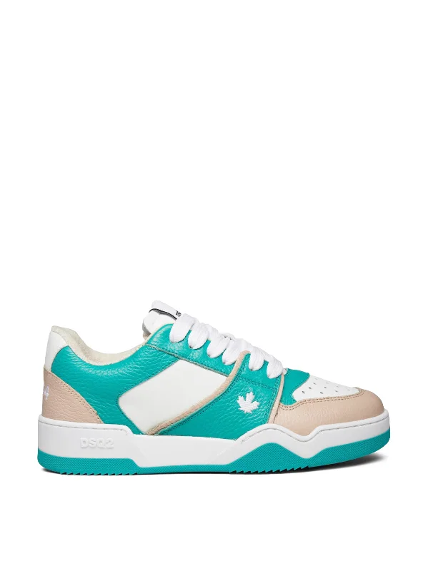 Low-cost shoes under 45 dollars -DSQUARED2 Women’s Leaf Logo Mini Sneaker