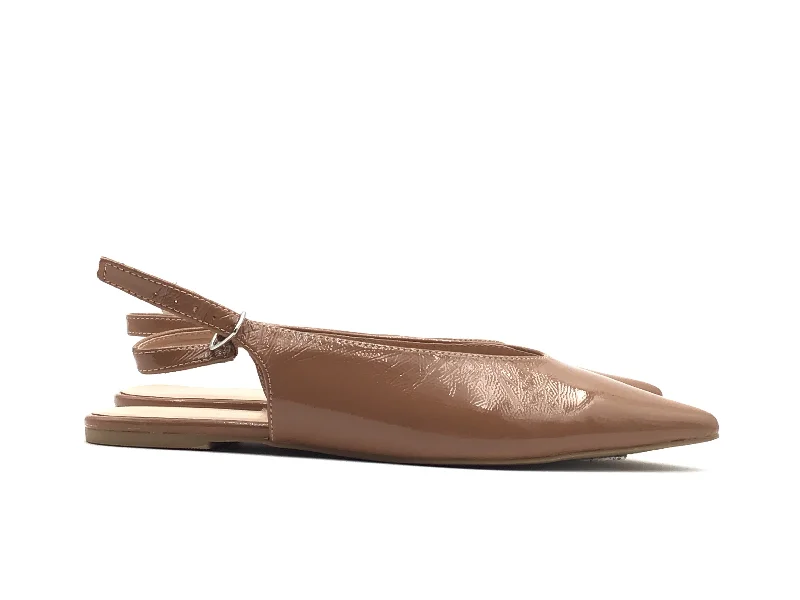 Flats with breezy sole padding -Shoes Flats By Clothes Mentor In Tan, Size: 5