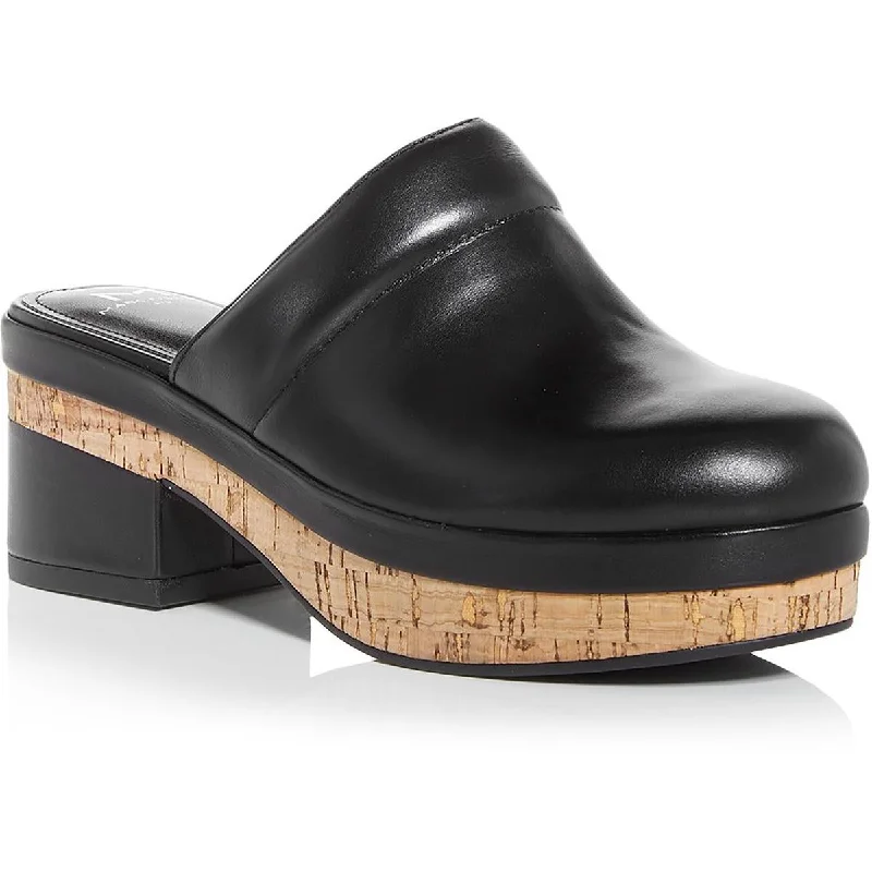 sandals for everyday activities-Marc Fisher LTD Womens Beckett Leather Slip On Clogs