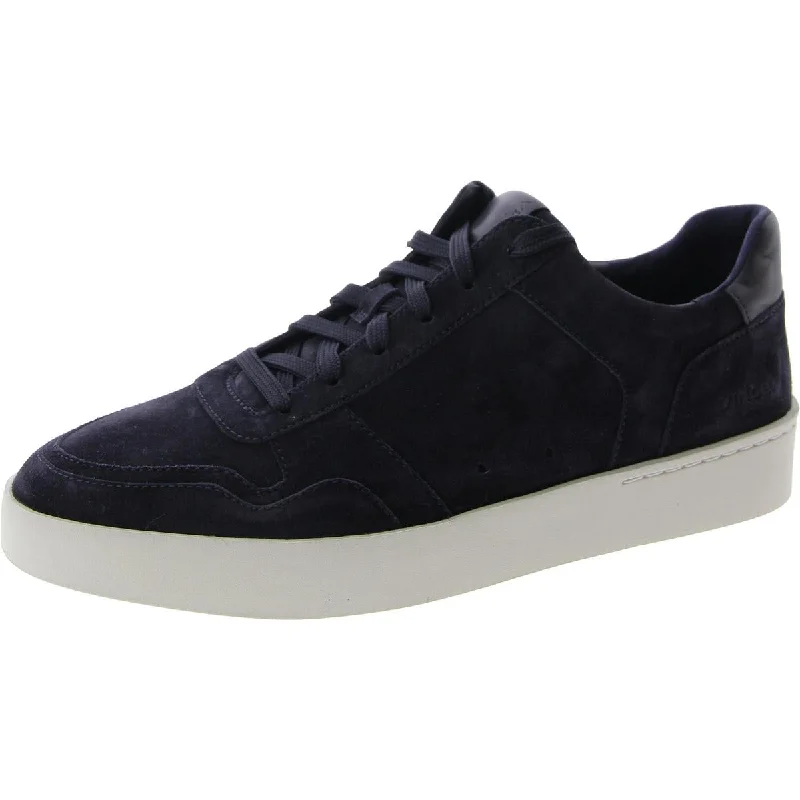 Chill shoes with track pants -Vince Mens Peyton Suede Lifestyle Casual And Fashion Sneakers